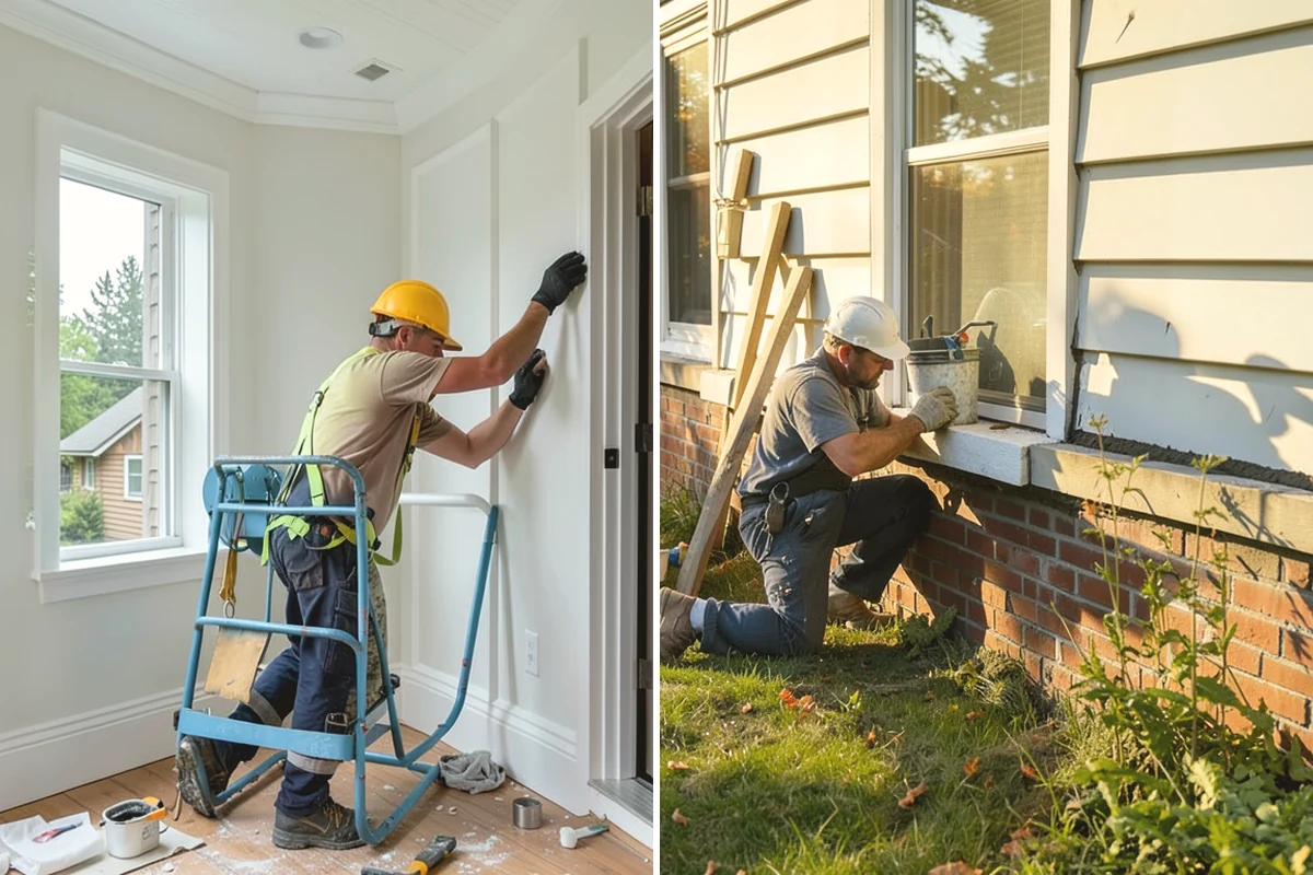 Gutter Guard Installation in Mountlake Terrace, Snohomish County, WA - Assess debris type and existing gutters
