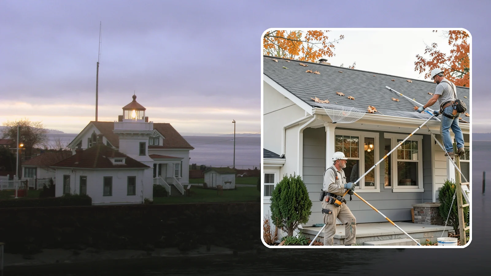 Gutter Guard Installation in Mukilteo, Snohomish County, WA - We install gutter guards that keep leaves and debris out so water flows freely all year.