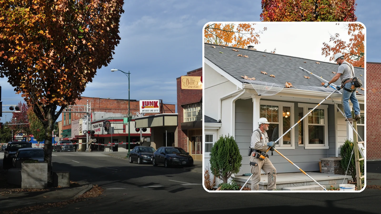 Gutter Guard Installation in Puyallup, Pierce County, WA - We install gutter guards that keep leaves and debris out so water flows freely all year.