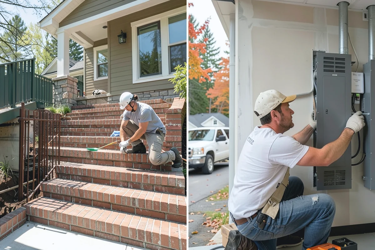 Gutter Guard Installation in South Prairie, Pierce County, WA - Assess debris type and existing gutters