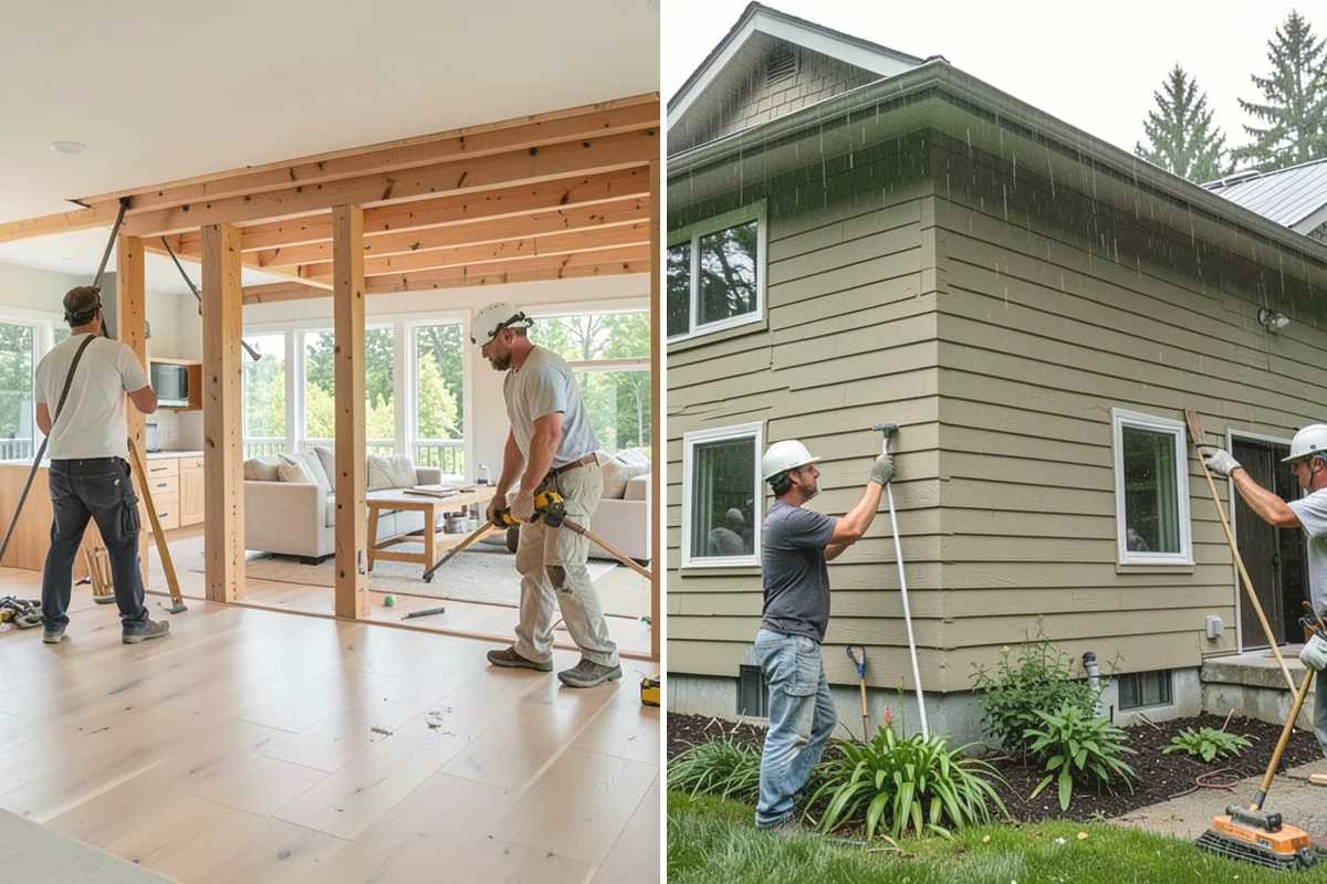 Gutter Guard Installation in Tukwila, King County, WA - Assess debris type and existing gutters