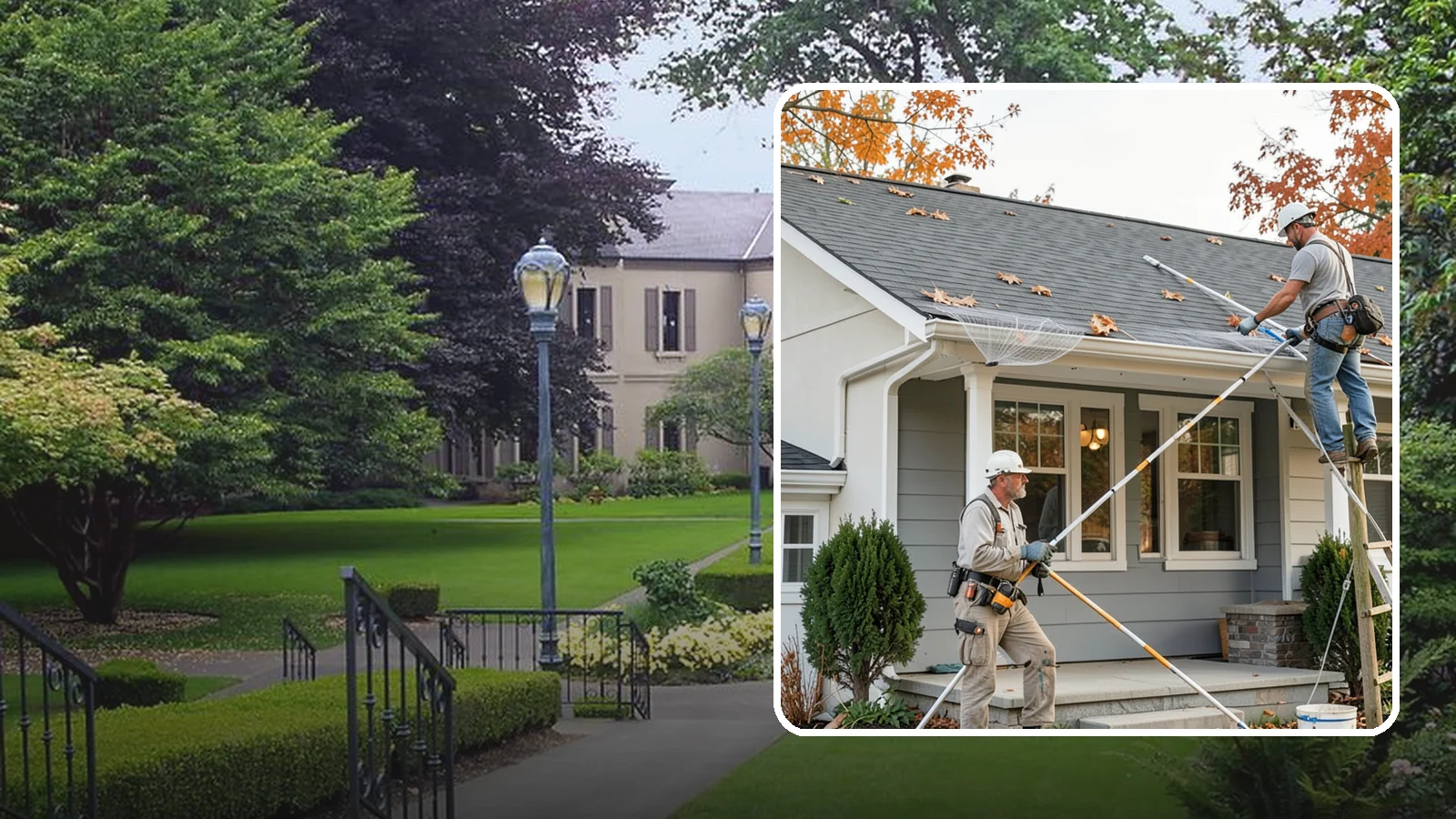 Gutter Guard Installation in Woodinville, King County, WA - We install gutter guards that keep leaves and debris out so water flows freely all year.
