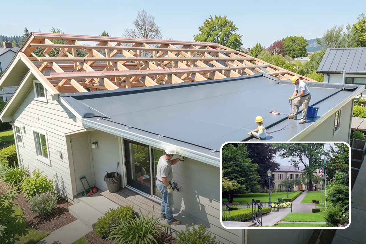 Gutter Guard Installation in Woodinville, King County, WA - Keeps leaves, needles, and moss out