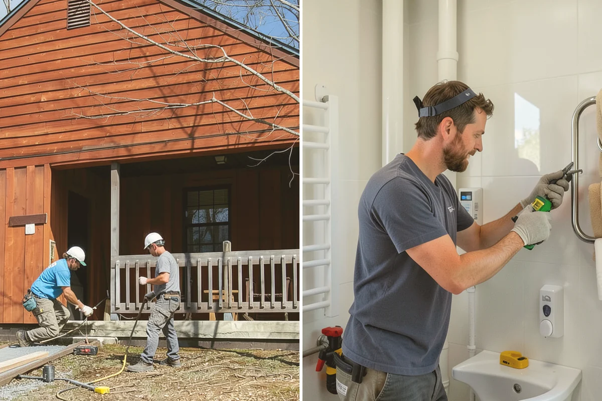 Gutter Installation in Bellevue, King County, WA - Measure roof area and plan gutter and downspout layout