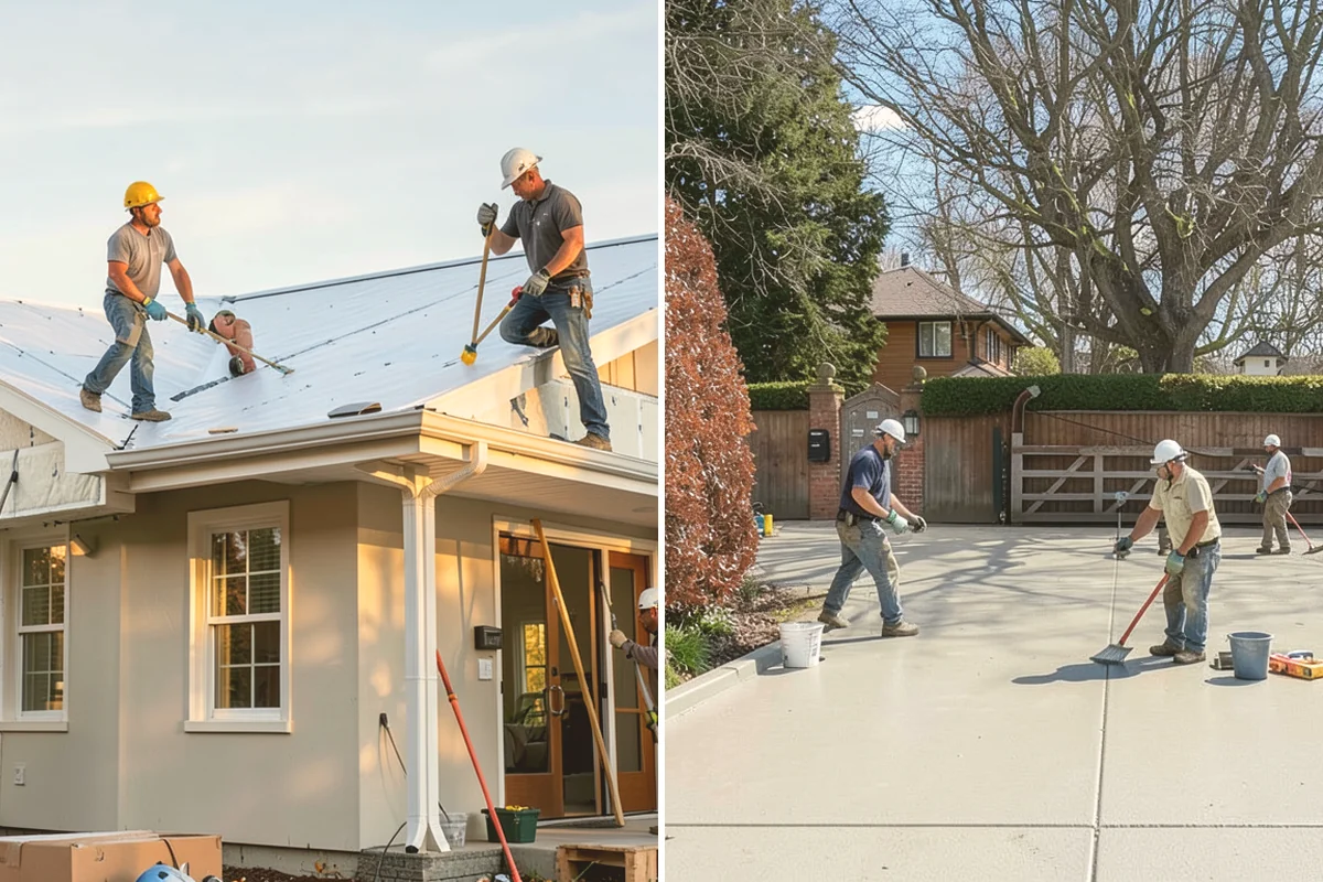 Gutter Installation in Bothell, King County, WA - Measure roof area and plan gutter and downspout layout