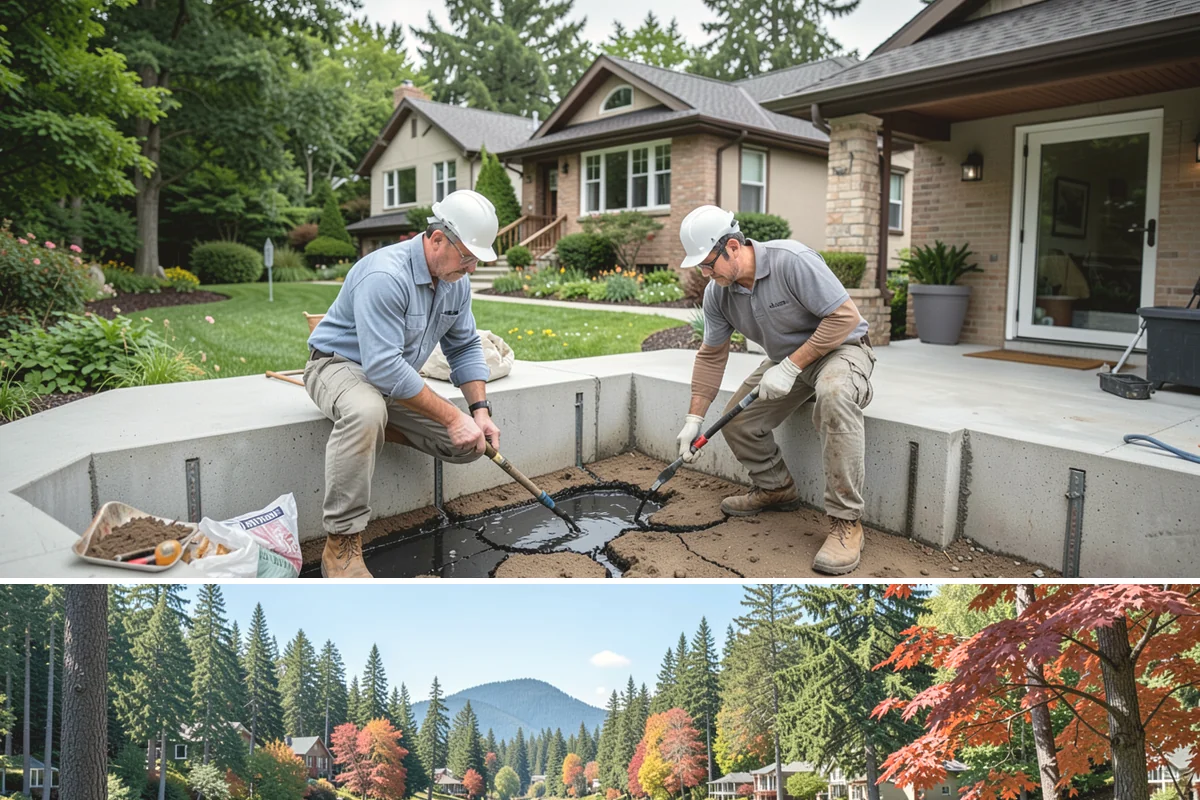 Gutter Installation in Covington, King County, WA - Late summer and early fall are ideal for installing gutters before the heavy rains return.
