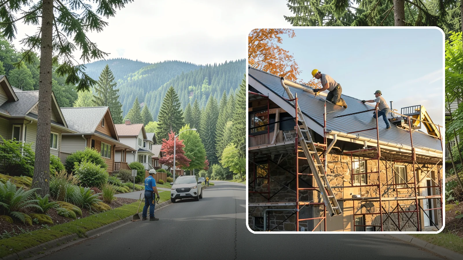Gutter Installation in Darrington, Snohomish County, WA - We install gutter systems that channel Western Washington's heavy rainfall safely away from your home.