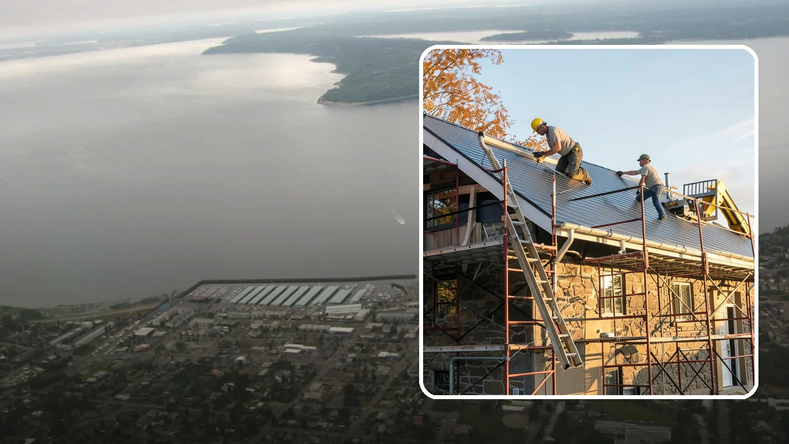 Gutter Installation in Des Moines, King County, WA - We install gutter systems that channel Western Washington's heavy rainfall safely away from your home.