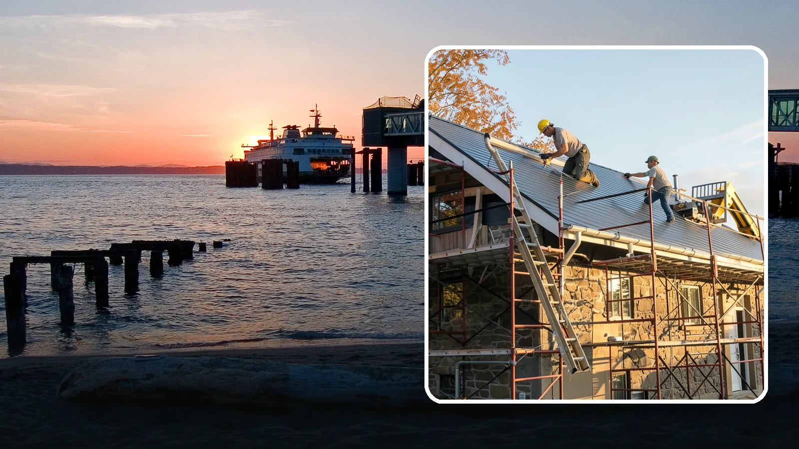 Gutter Installation in Edmonds, Snohomish County, WA - We install gutter systems that channel Western Washington's heavy rainfall safely away from your home.