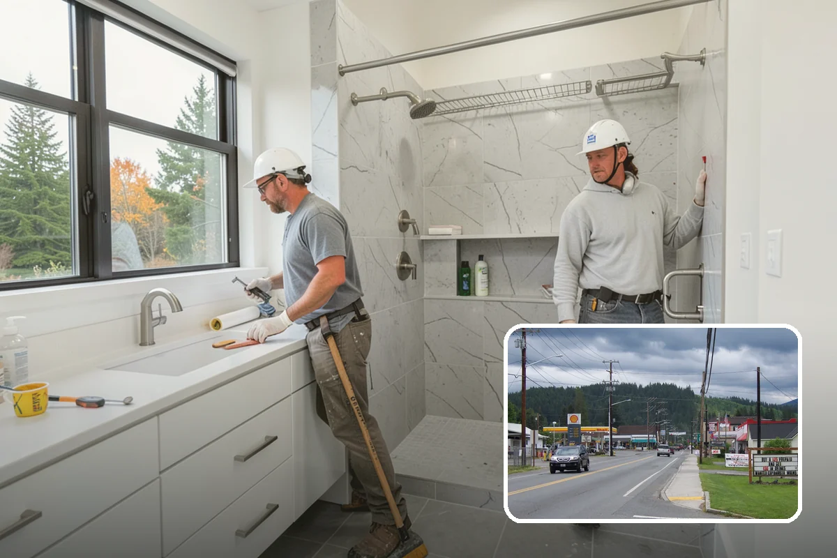 Gutter Installation in Granite Falls, Snohomish County, WA - Directs heavy PNW rainfall away from the home