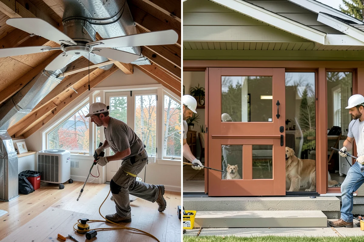 Gutter Installation in Maple Valley, King County, WA - Measure roof area and plan gutter and downspout layout