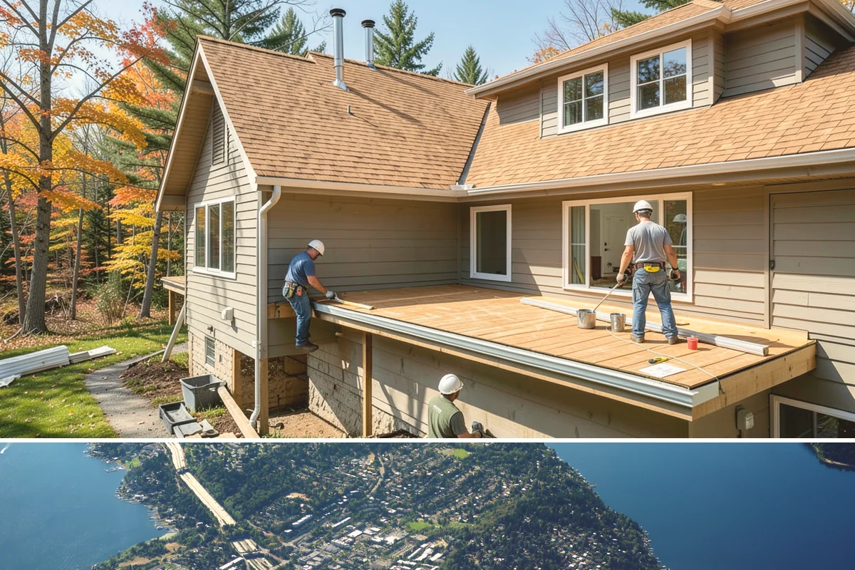 Gutter Installation in Mercer Island, King County, WA - Late summer and early fall are ideal for installing gutters before the heavy rains return.