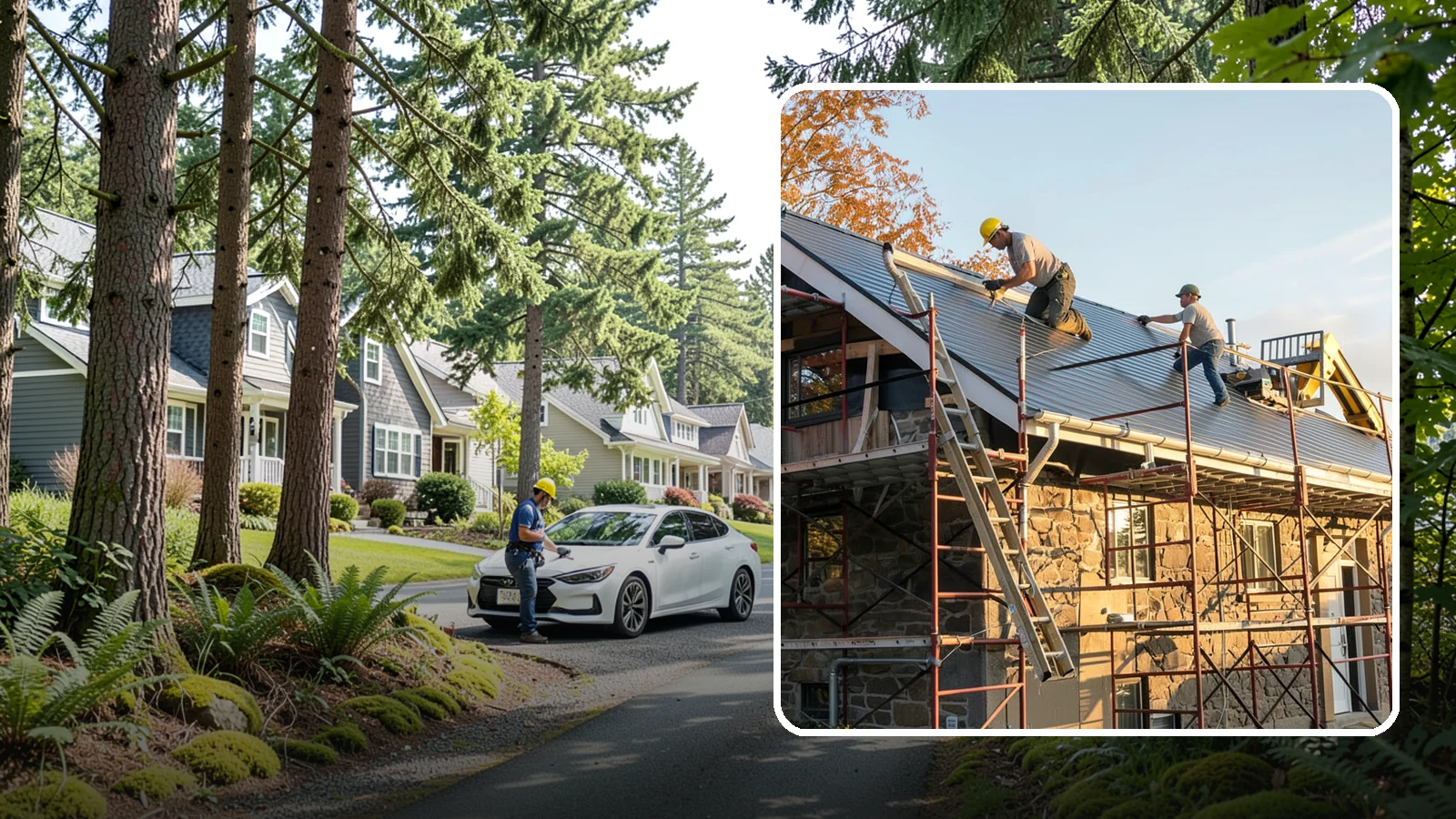 Gutter Installation in Normandy Park, King County, WA - We install gutter systems that channel Western Washington's heavy rainfall safely away from your home.