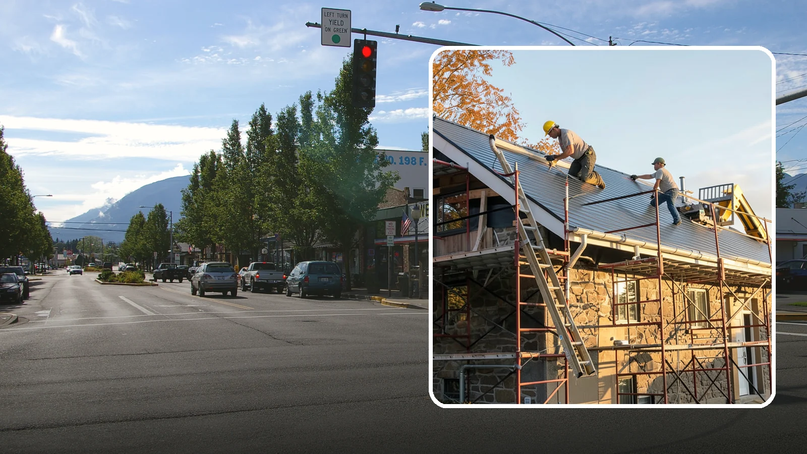 Gutter Installation in North Bend, King County, WA - We install gutter systems that channel Western Washington's heavy rainfall safely away from your home.