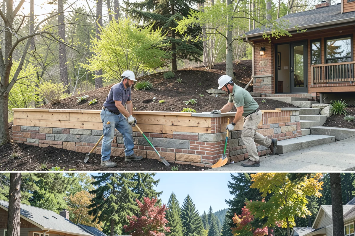 Gutter Installation in Orting, Pierce County, WA - Late summer and early fall are ideal for installing gutters before the heavy rains return.