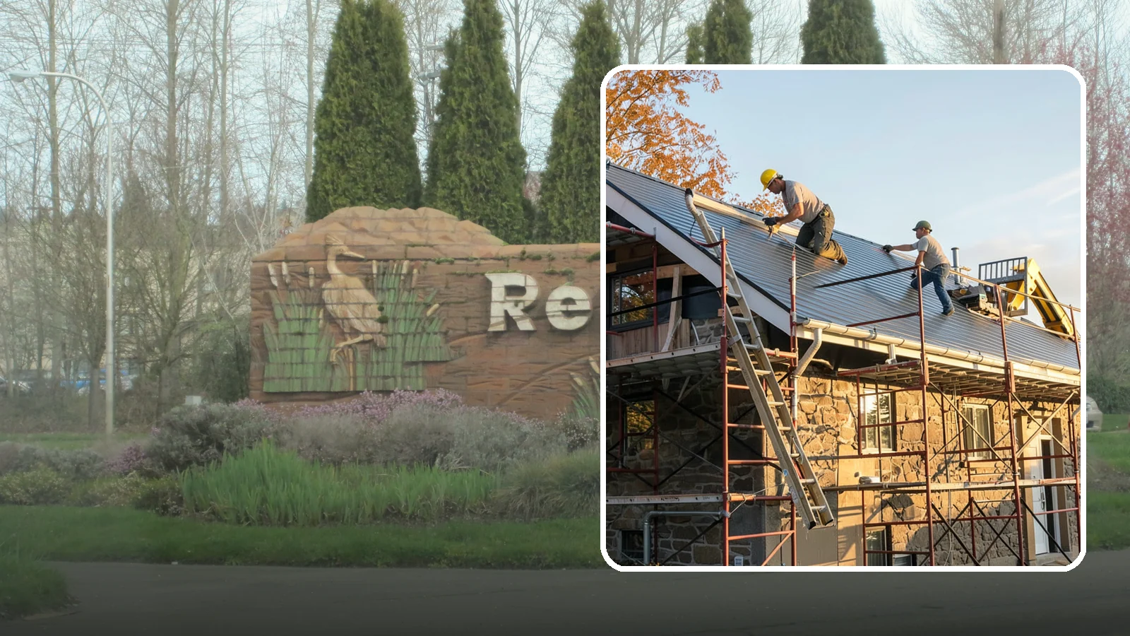 Gutter Installation in Renton, King County, WA - We install gutter systems that channel Western Washington's heavy rainfall safely away from your home.