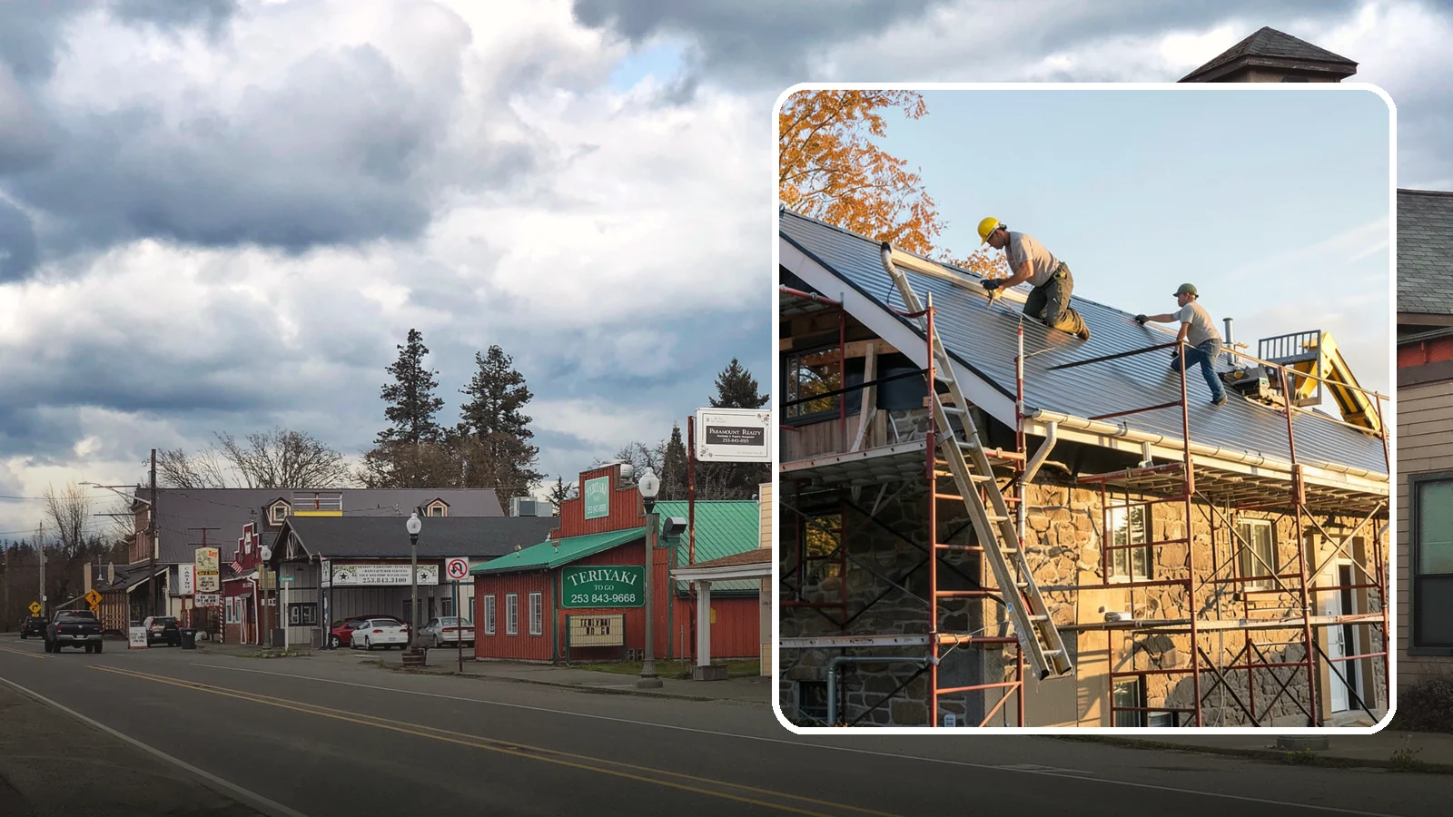 Gutter Installation in Roy, Pierce County, WA - We install gutter systems that channel Western Washington's heavy rainfall safely away from your home.