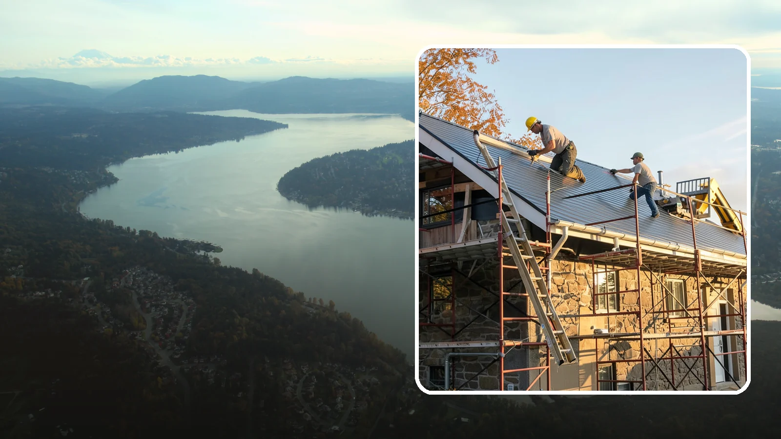 Gutter Installation in Sammamish, King County, WA - We install gutter systems that channel Western Washington's heavy rainfall safely away from your home.