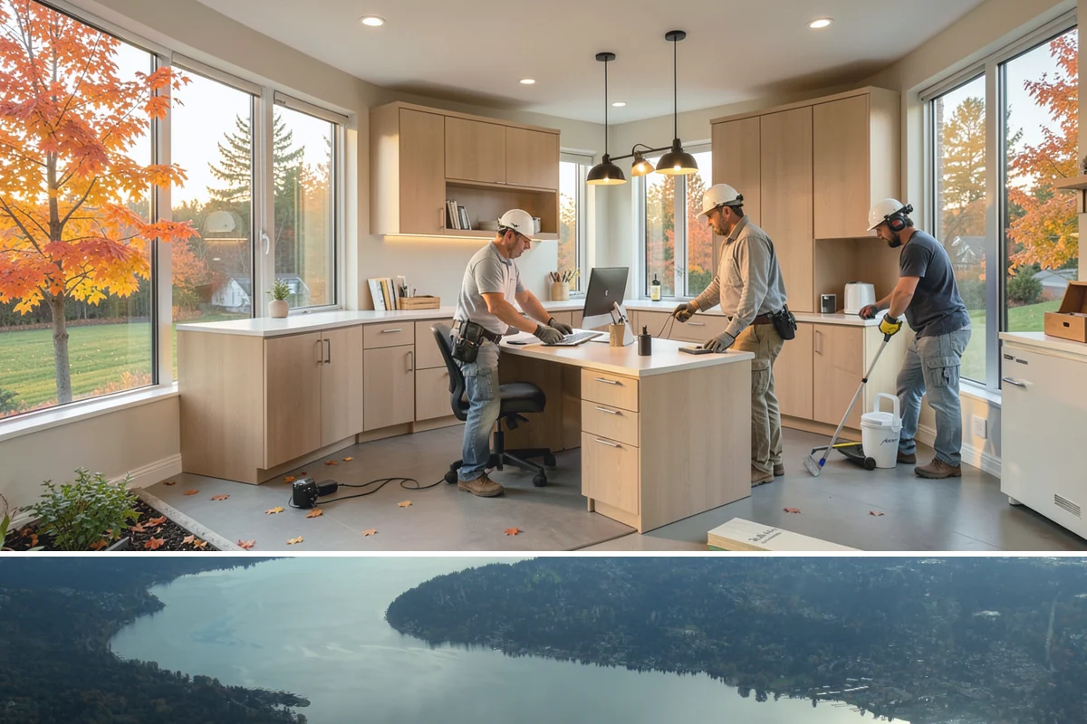Gutter Installation in Sammamish, King County, WA - Late summer and early fall are ideal for installing gutters before the heavy rains return.