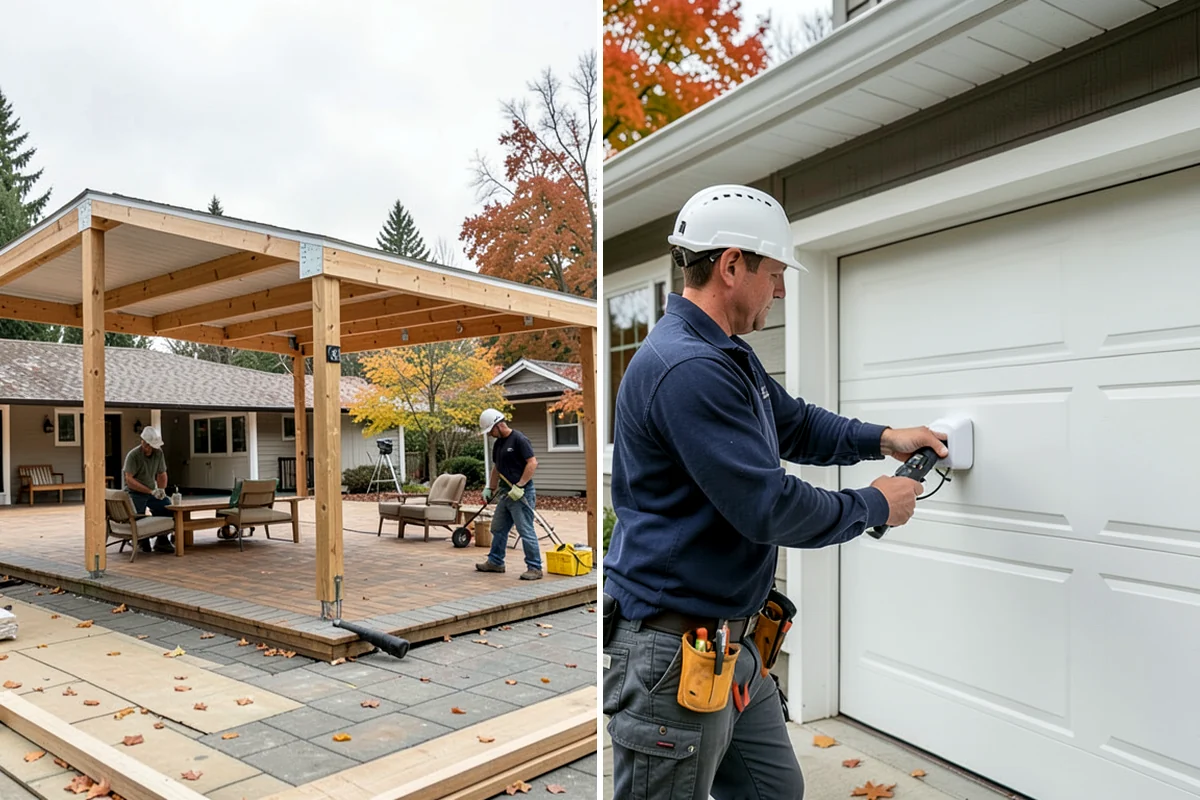 Gutter Installation in SeaTac, King County, WA - Measure roof area and plan gutter and downspout layout