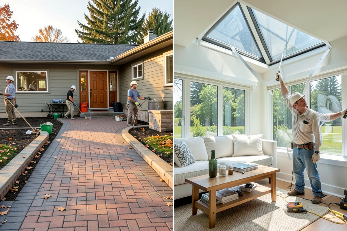 Gutter Installation in Seattle, King County, WA - Measure roof area and plan gutter and downspout layout