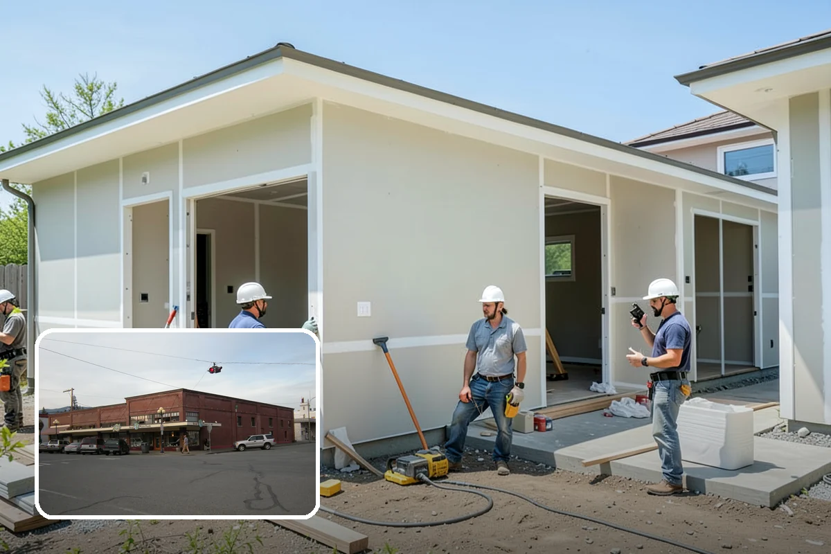 Gutter Installation in Sedro-Woolley, Skagit County, WA - Directs heavy PNW rainfall away from the home