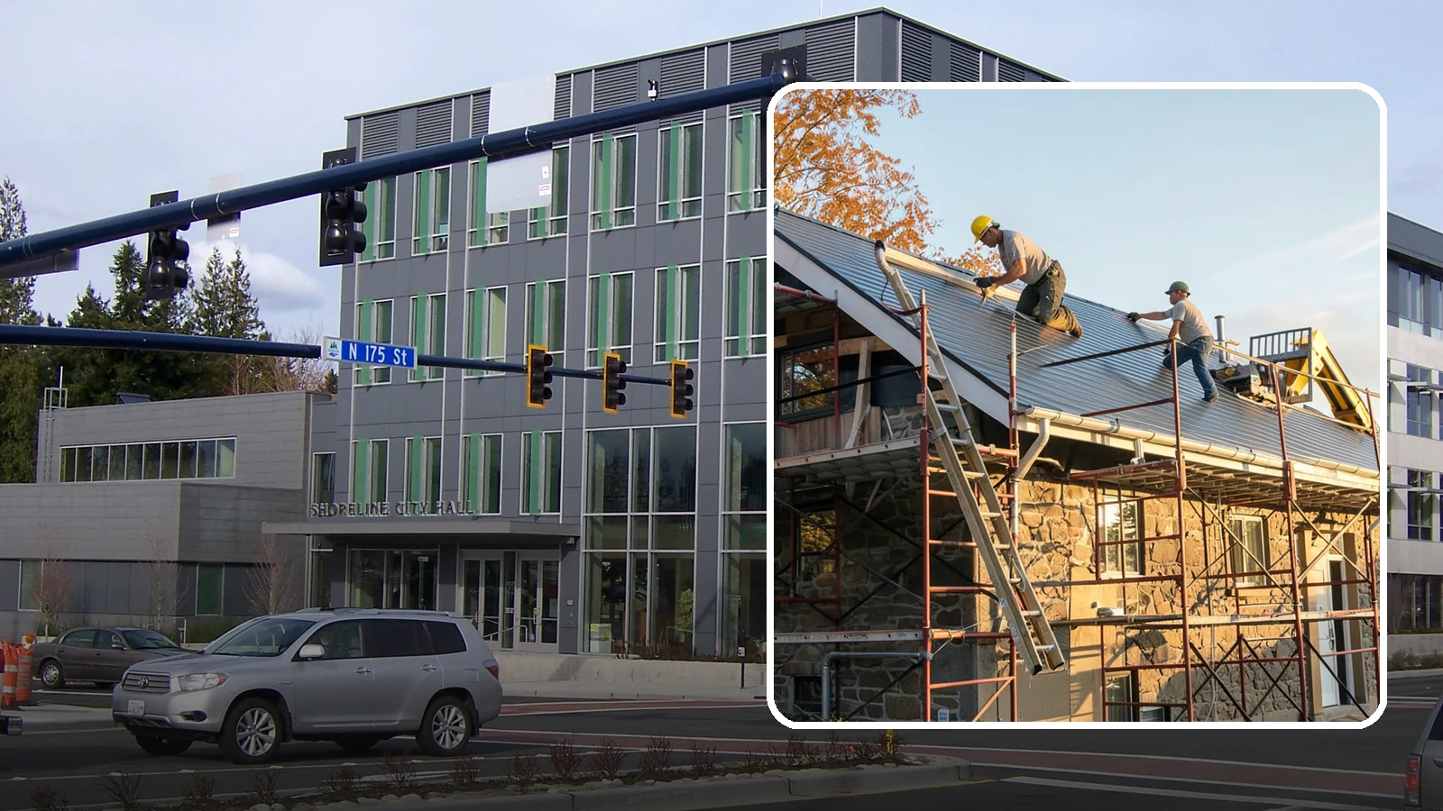 Gutter Installation in Shoreline, King County, WA - We install gutter systems that channel Western Washington's heavy rainfall safely away from your home.