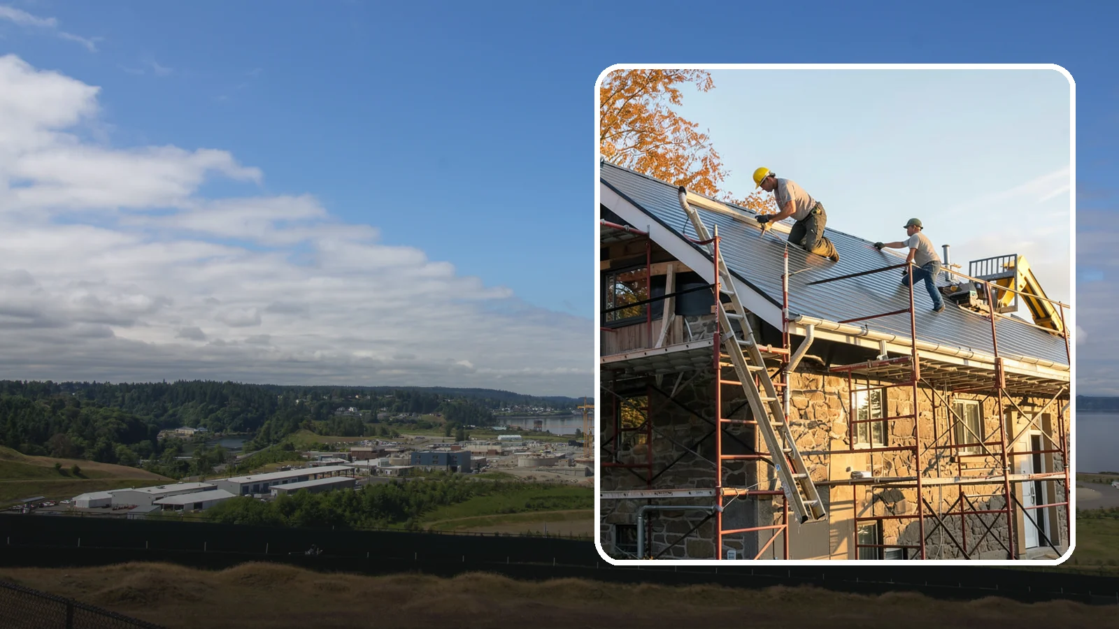 Gutter Installation in University Place, Pierce County, WA - We install gutter systems that channel Western Washington's heavy rainfall safely away from your home.