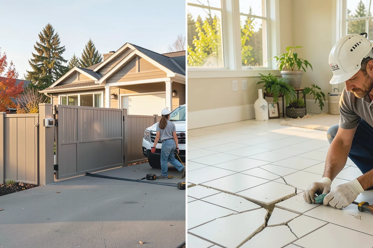 Gutter Installation in Woodinville, King County, WA - Measure roof area and plan gutter and downspout layout