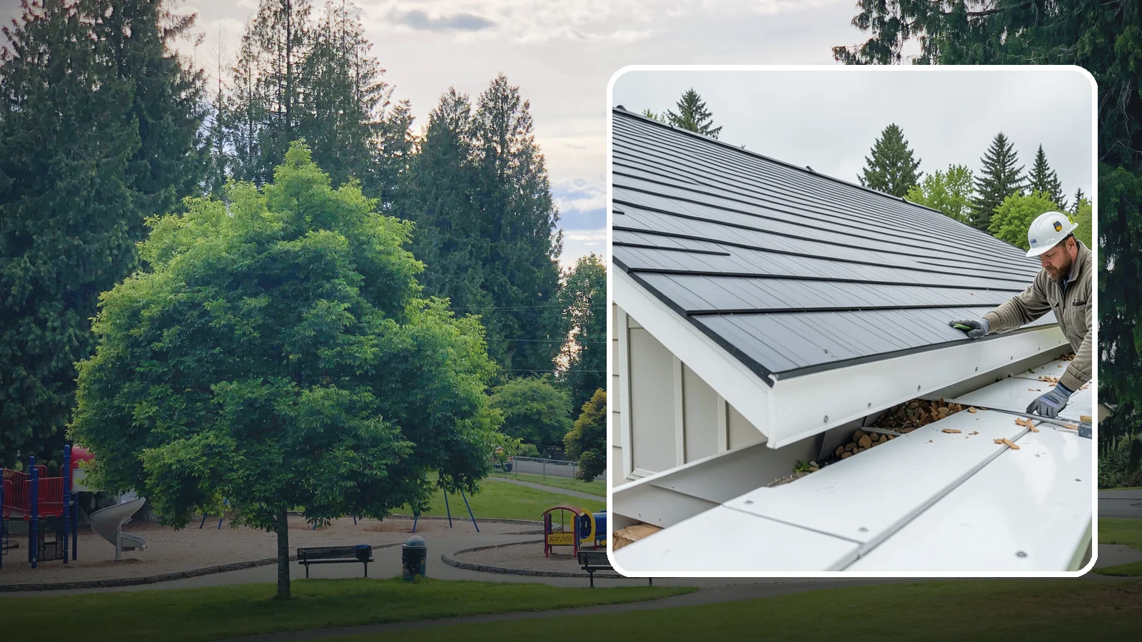 Gutter Repair in Bonney Lake, Pierce County, WA - We repair leaks, sags, and clogs to restore your existing gutters to reliable working order.