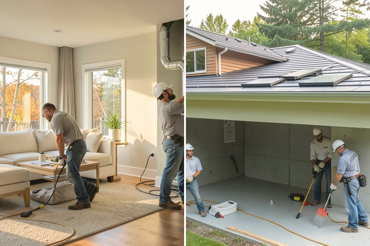 Gutter Repair in Carnation, King County, WA - Inspect gutters to pinpoint leaks and sags