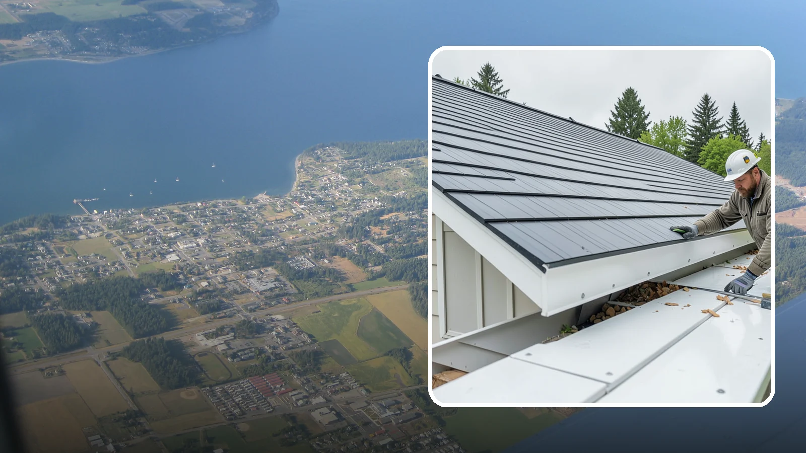 Gutter Repair in Coupeville, Island County, WA - We repair leaks, sags, and clogs to restore your existing gutters to reliable working order.