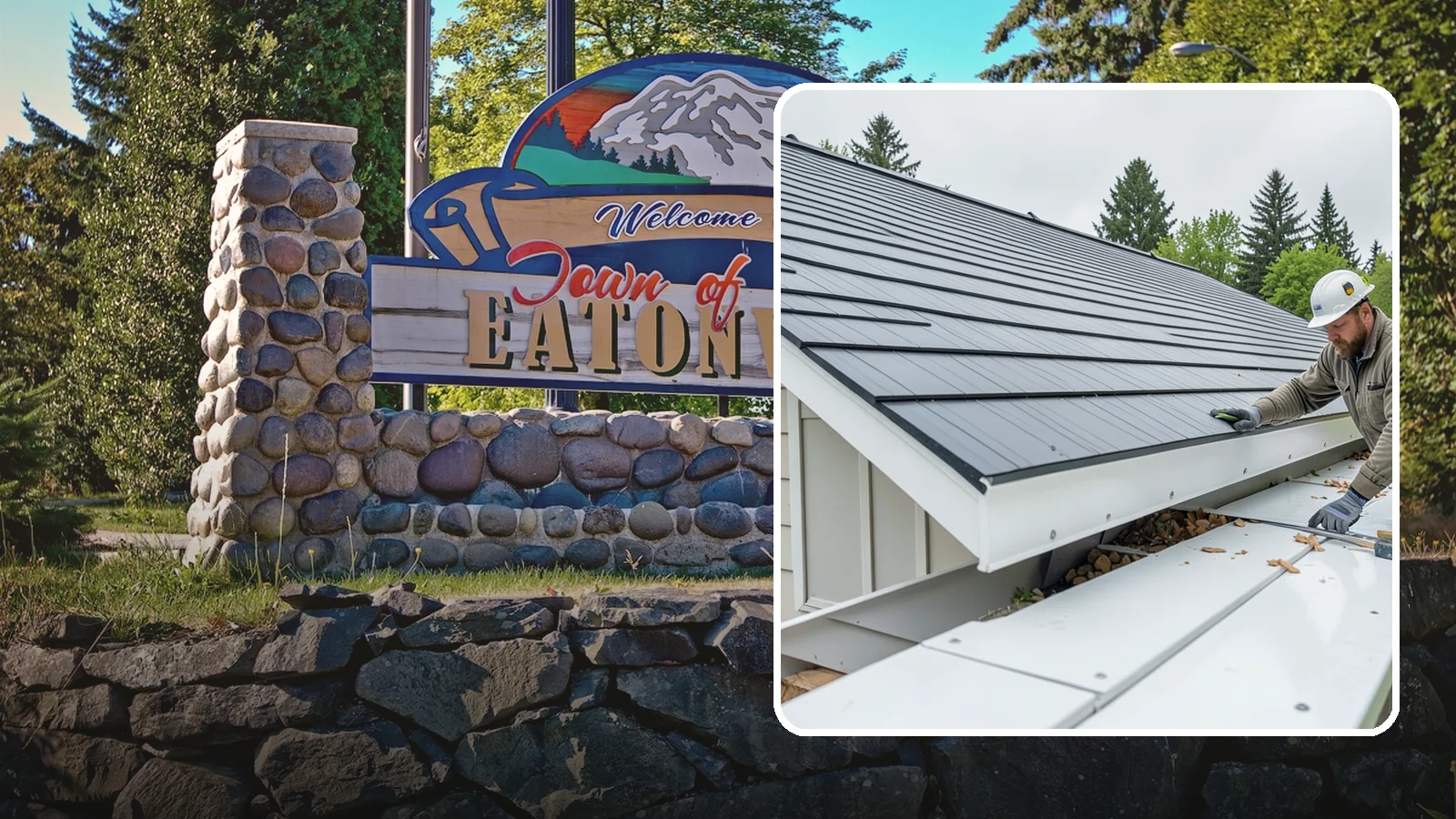Gutter Repair in Eatonville, Pierce County, WA - We repair leaks, sags, and clogs to restore your existing gutters to reliable working order.