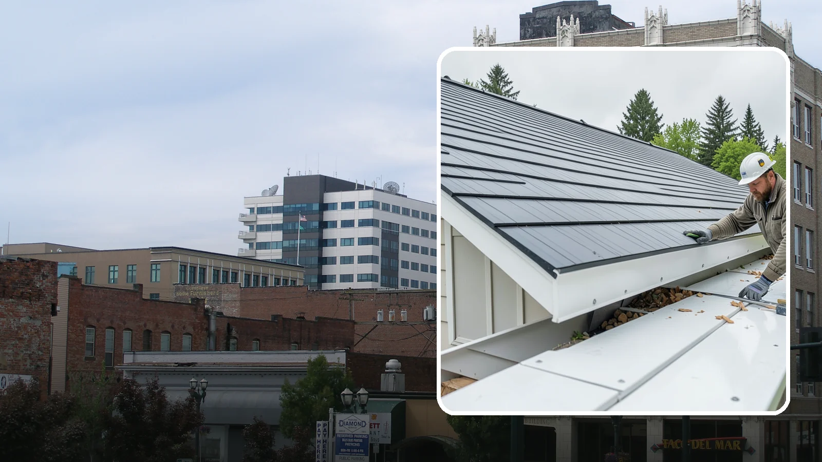 Gutter Repair in Everett, Snohomish County, WA - We repair leaks, sags, and clogs to restore your existing gutters to reliable working order.