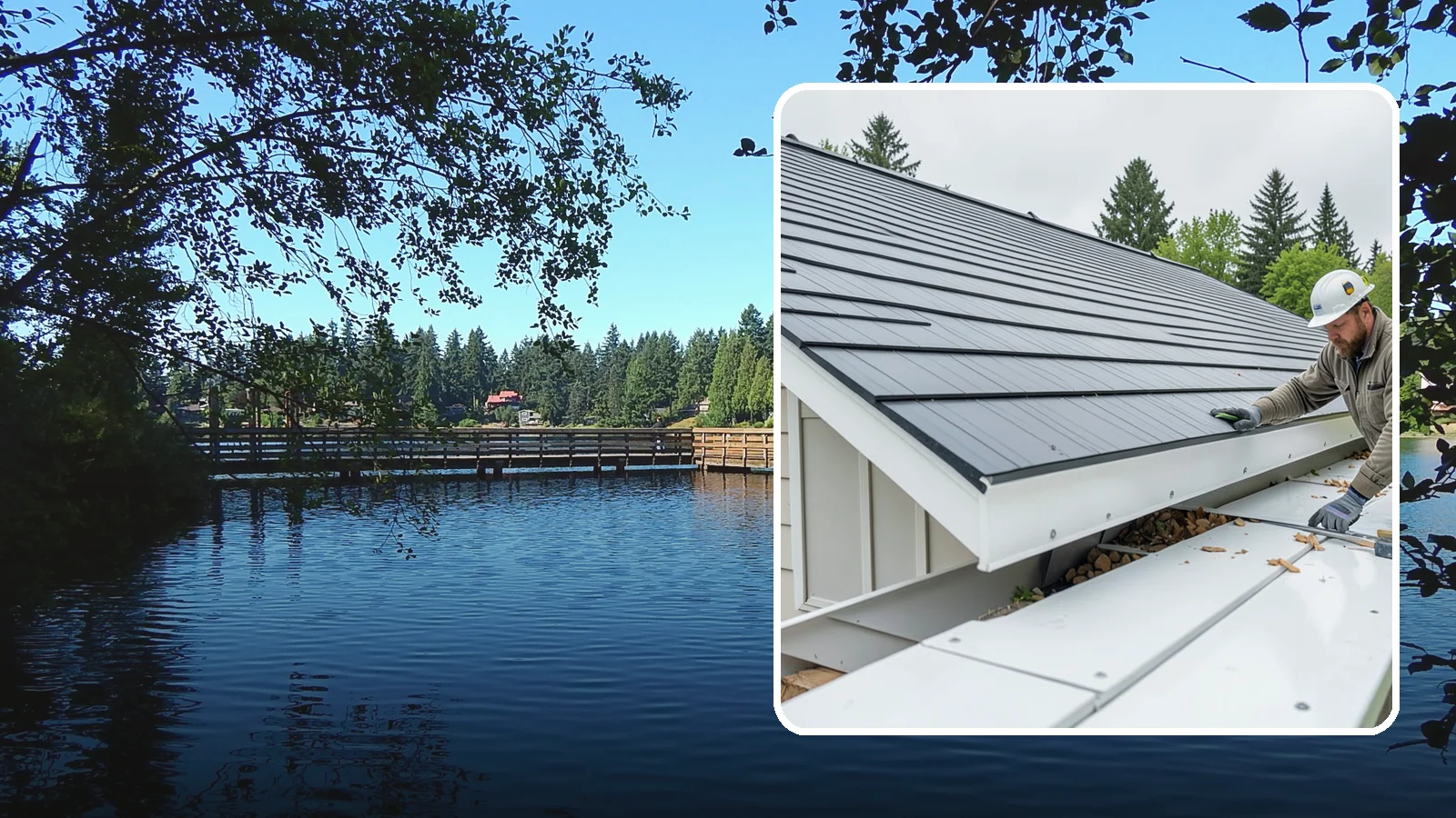 Gutter Repair in Federal Way, King County, WA - We repair leaks, sags, and clogs to restore your existing gutters to reliable working order.