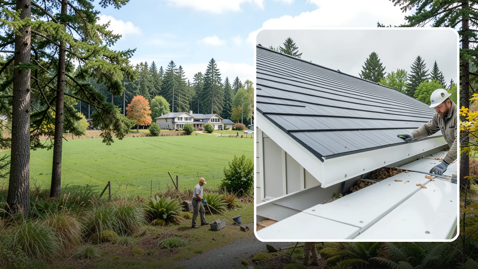Gutter Repair in Lyman, Skagit County, WA - We repair leaks, sags, and clogs to restore your existing gutters to reliable working order.