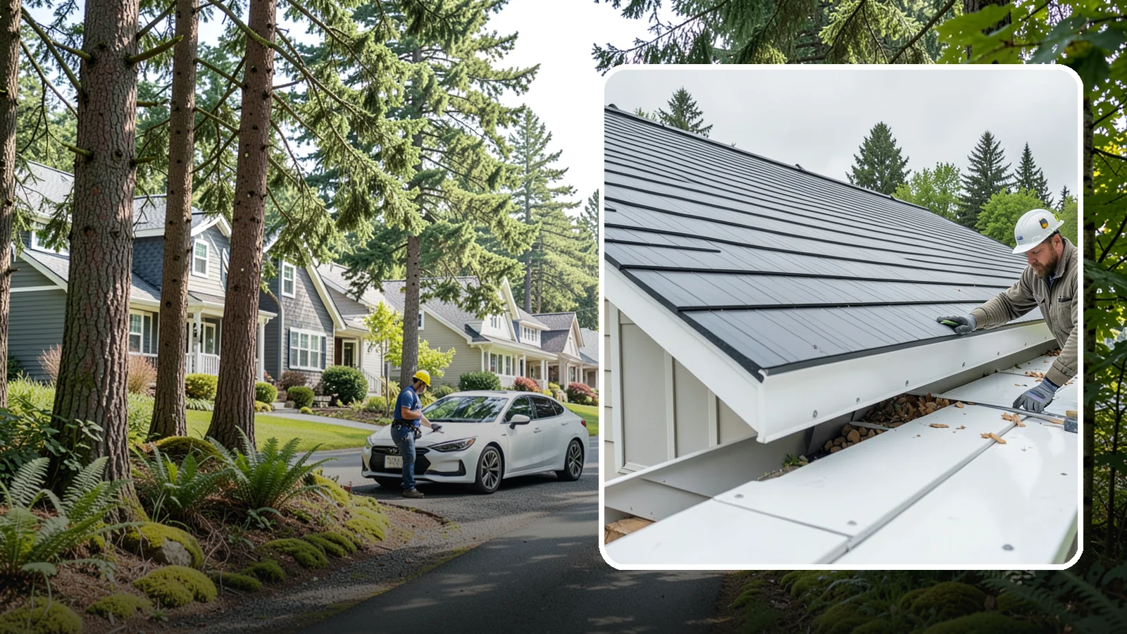 Gutter Repair in Normandy Park, King County, WA - We repair leaks, sags, and clogs to restore your existing gutters to reliable working order.