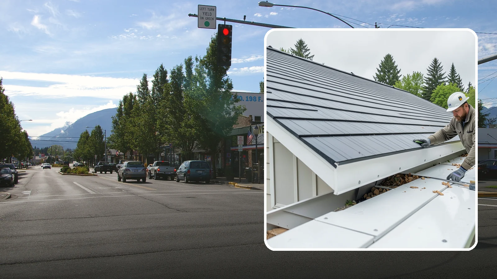 Gutter Repair in North Bend, King County, WA - We repair leaks, sags, and clogs to restore your existing gutters to reliable working order.