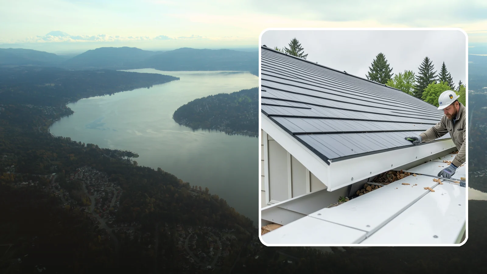 Gutter Repair in Sammamish, King County, WA - We repair leaks, sags, and clogs to restore your existing gutters to reliable working order.