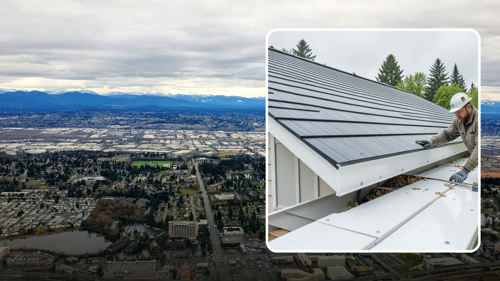 Gutter Repair in SeaTac, King County, WA - We repair leaks, sags, and clogs to restore your existing gutters to reliable working order.