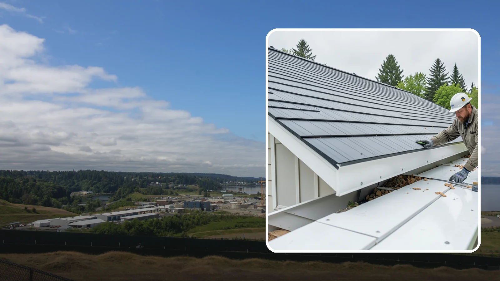 Gutter Repair in University Place, Pierce County, WA - We repair leaks, sags, and clogs to restore your existing gutters to reliable working order.