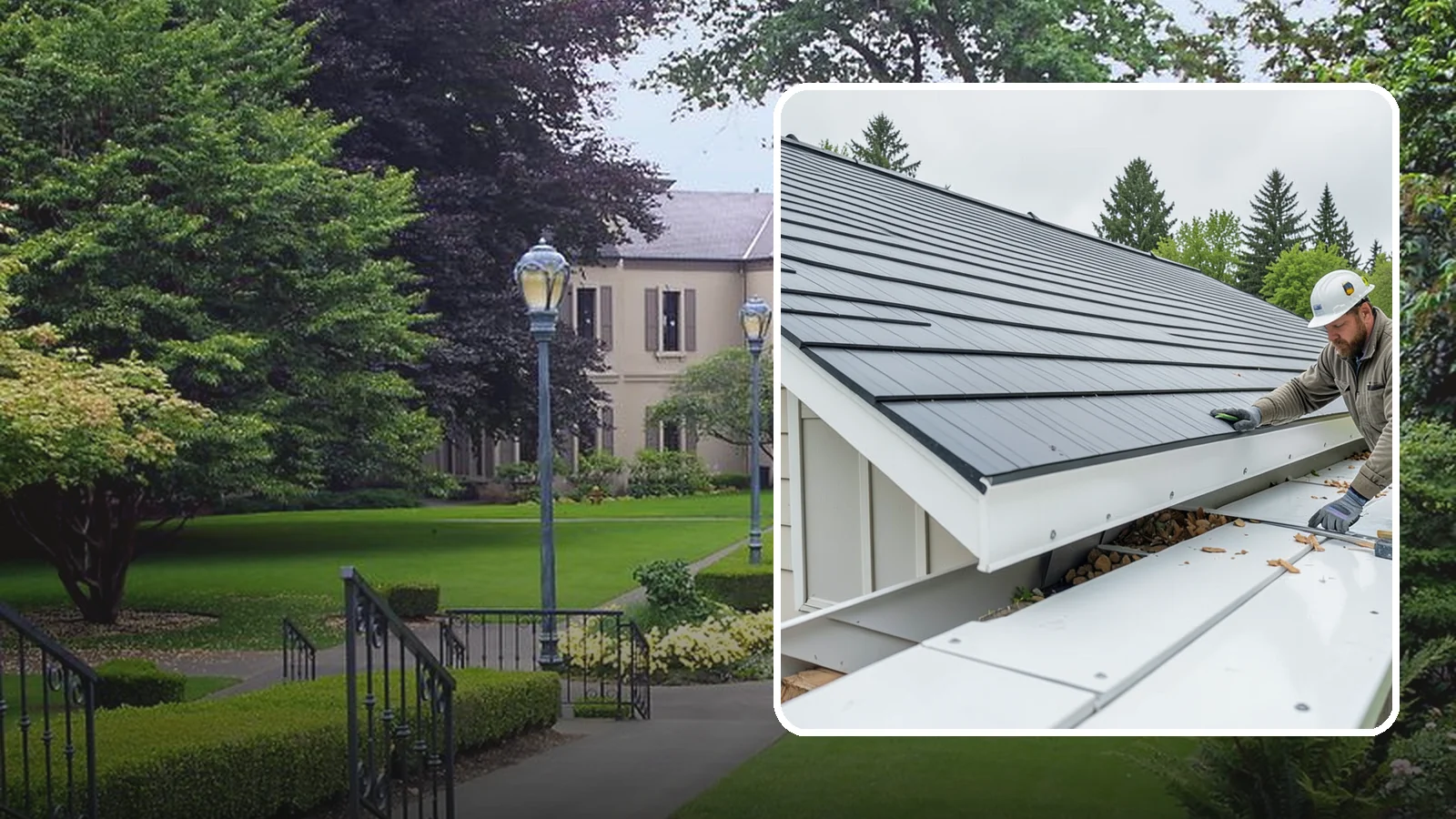 Gutter Repair in Woodinville, King County, WA - We repair leaks, sags, and clogs to restore your existing gutters to reliable working order.