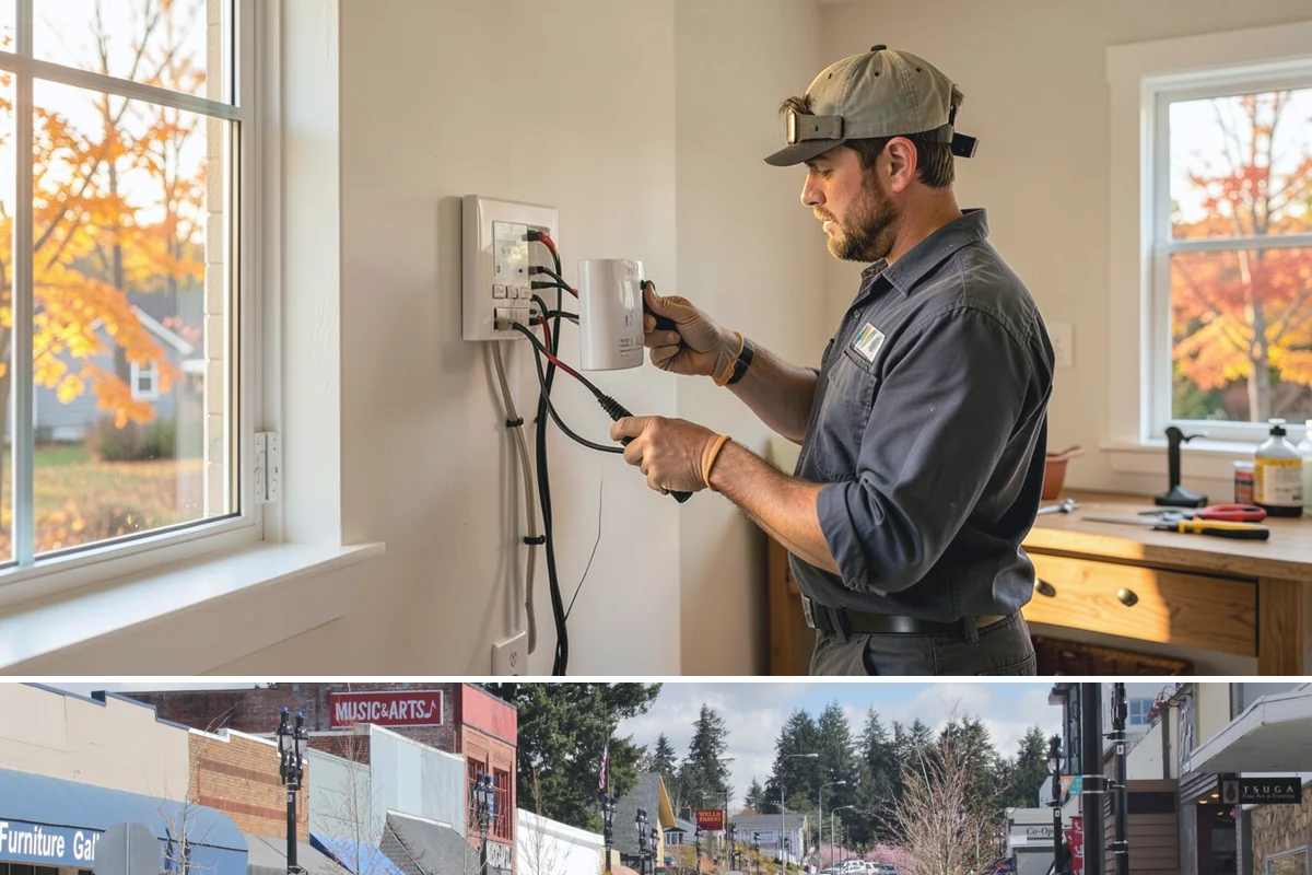 Gutter Replacement in Bothell, King County, WA - Replacing gutters in late summer or early fall readies your home before the rainy season peaks.