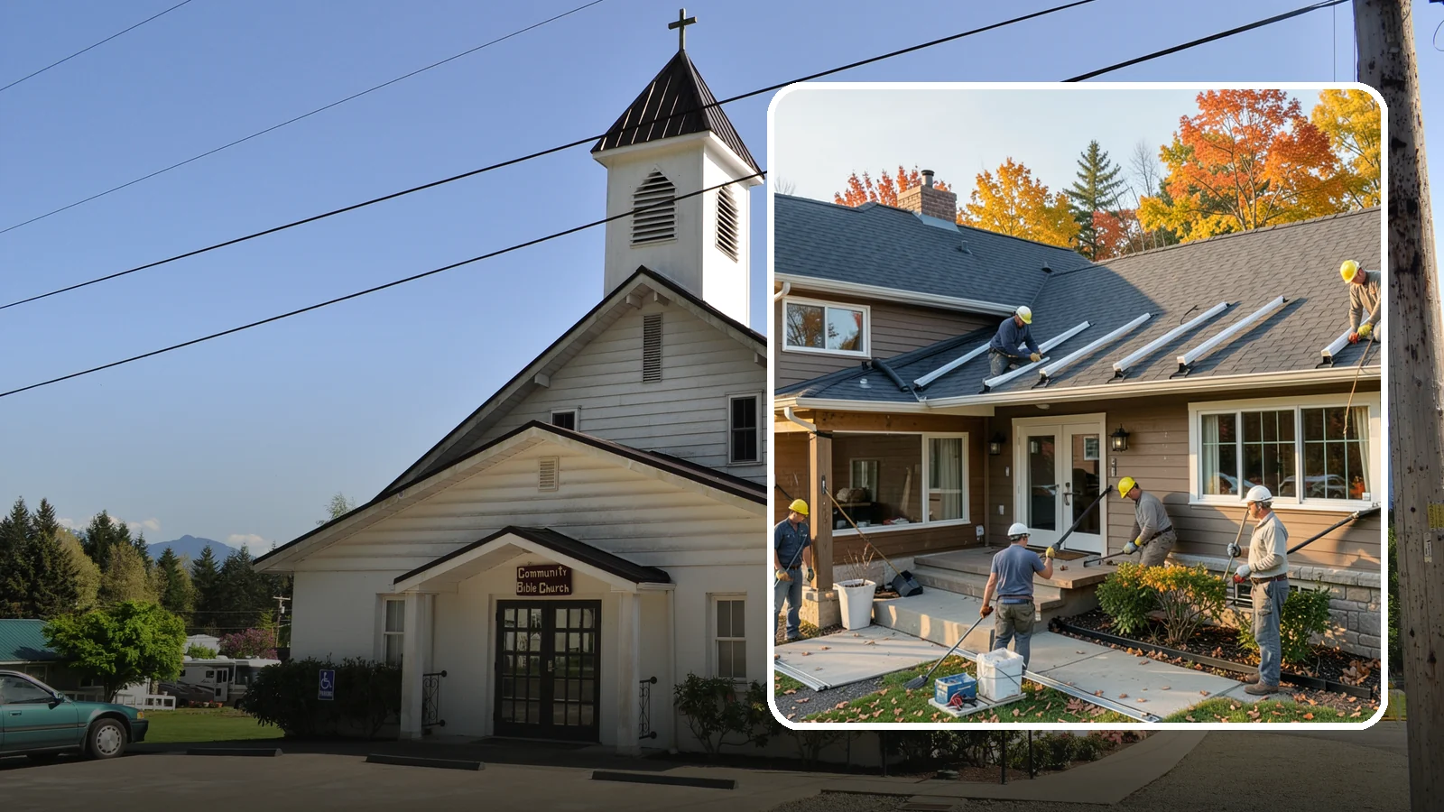 Gutter Replacement in Concrete, Skagit County, WA - We replace old, sagging, or leaking gutters with a properly sized system built for our climate.