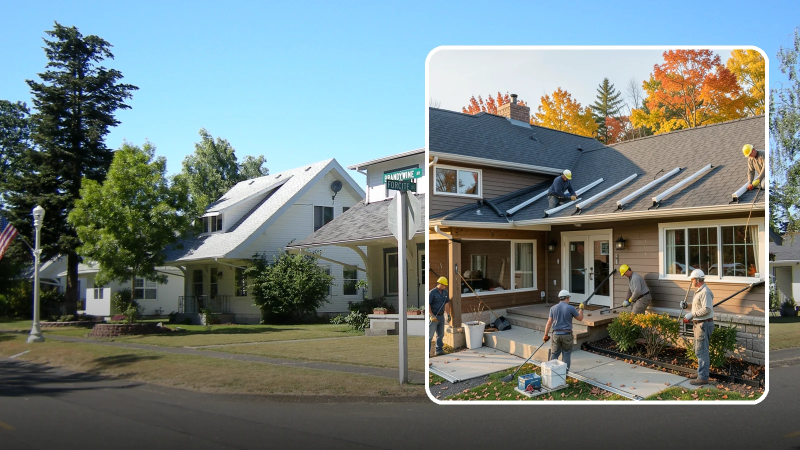 Gutter Replacement in DuPont, Pierce County, WA - We replace old, sagging, or leaking gutters with a properly sized system built for our climate.