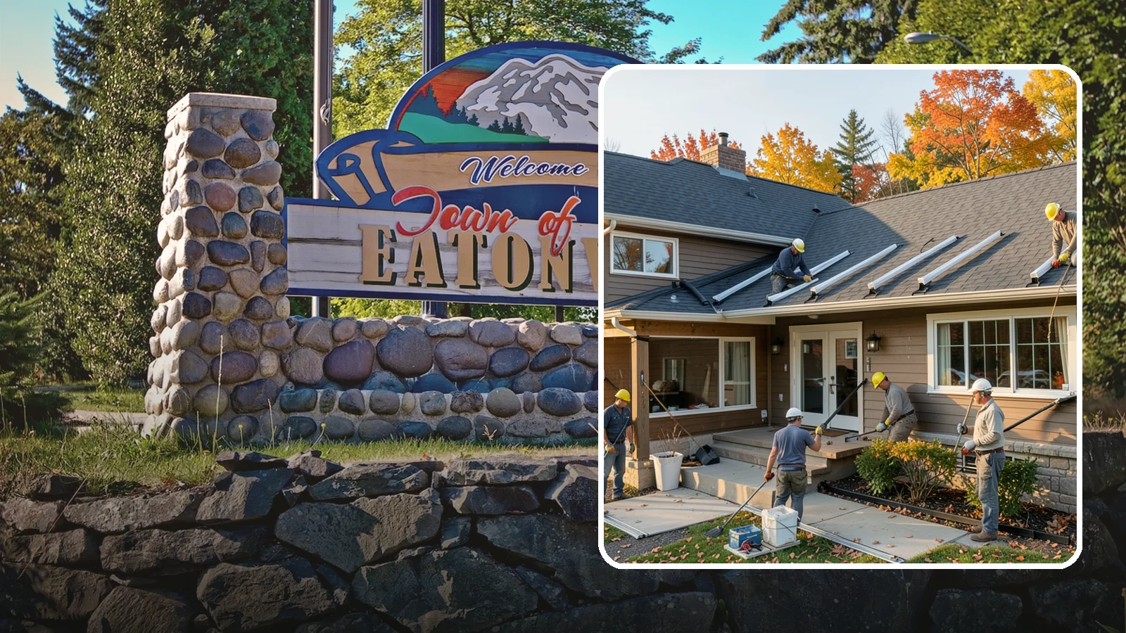 Gutter Replacement in Eatonville, Pierce County, WA - We replace old, sagging, or leaking gutters with a properly sized system built for our climate.