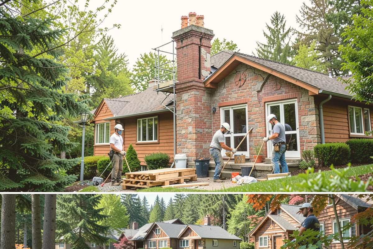 Gutter Replacement in Edgewood, Pierce County, WA - Replacing gutters in late summer or early fall readies your home before the rainy season peaks.