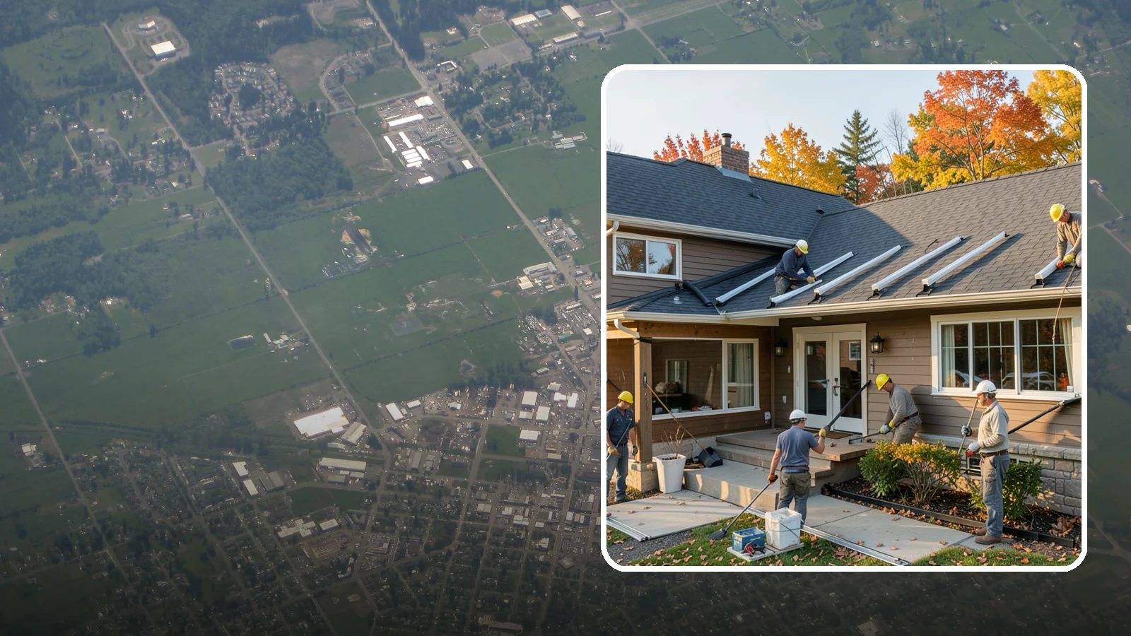 Gutter Replacement in Enumclaw, King County, WA - We replace old, sagging, or leaking gutters with a properly sized system built for our climate.