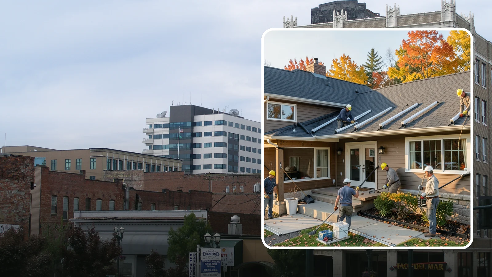 Gutter Replacement in Everett, Snohomish County, WA - We replace old, sagging, or leaking gutters with a properly sized system built for our climate.