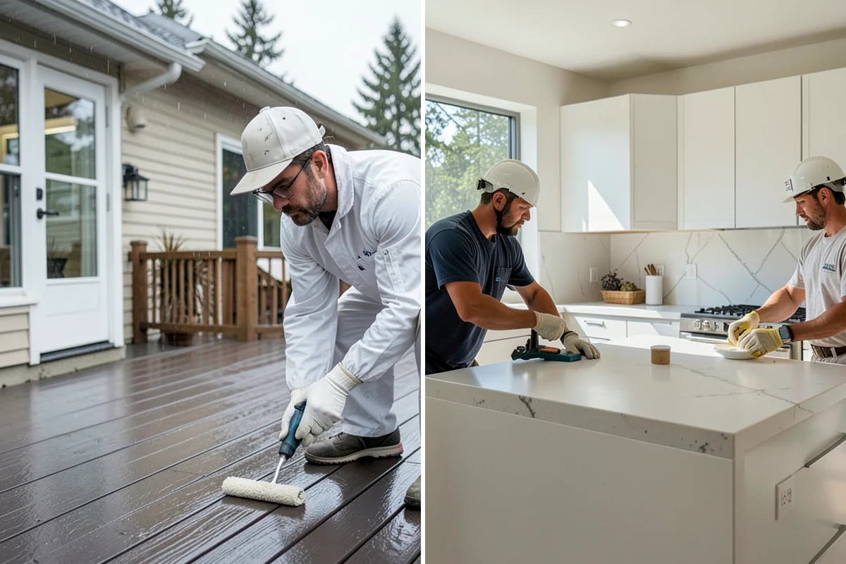 Gutter Replacement in Federal Way, King County, WA - Remove old gutters and inspect the fascia